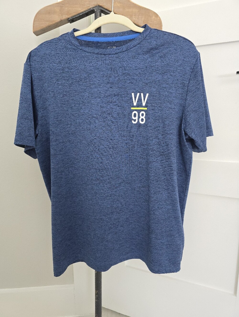 Vineyard Vines Navy Heather Performance Tee Mens Small